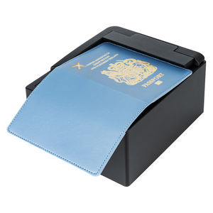 SDK gratuito con RFID Página completa MRZ Sensor de coche Lector de pasaporte y escáner de tarjeta de identificación, detección automática y escaneo Aeropuerto - Product Image 2