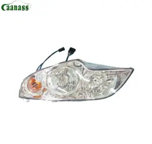 LED plastik çin guangzhou caanass 37HA1-11100 KLQ6840 otobüs ön lamba ışığı otobüs parçası yedek aksesuarlar için Higer için kullanın