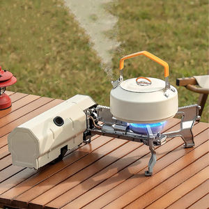 Estufa de Picnic Portátil de Acero <span class=keywords><strong>y</strong></span> Metal, Estufa de Gas de Cassette Plegable Automática para Acampar <span class=keywords><strong>y</strong></span> Viajar al Aire Libre Sin Encendedor - Product Image 6