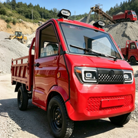 Véhicule utilitaire urbain zéro émission EEC COC L6e, pick-up électrique 3500W, fonction d'auto-déchargement, voiture électrique à quatre roues