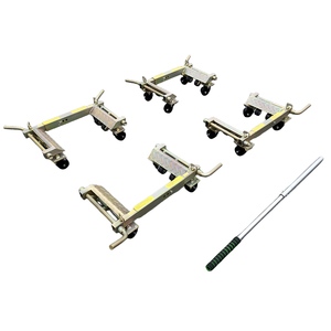 Chariots de manutention tout-terrain personnalisables pour berlines moyennes et grandes, faciles à déplacer pour chariots à main et chariots à roulettes, à usage municipal, à levier - Product Image 4