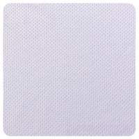 Chemise d'entraînement sportif à impression par sublimation blanche Stock de tissu 100 tissu à micro-mailles en tricot de polyester recyclé pour T-shirts