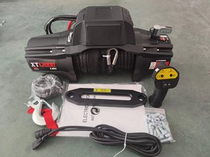 Bán buôn 2000 3000 5000 8000 lbs 12V 24V 4x4 SUV ATV UTV Jeep Synth dây điện xe tời Tời điện tời - Product Image 2