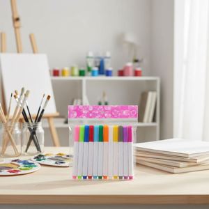 Durable and Wear Resistant 12 Colors Liquid <b>Chalk</b> Marker Earse Easily with Wet Easer <b>Chalk</b> Markers Liquid <b>Chalk</b> Pen - Product Image 5
