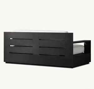 โซฟากลางแจ้งสไตล์เรียบง่ายโซฟาโรงแรมลานอลูมิเนียมโซฟากลางแจ้ง - Product Image 5