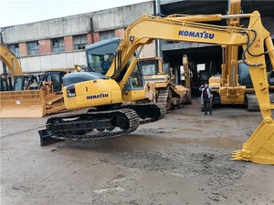Mini-excavatrice sur chenilles hydraulique japonaise d'occasion Komatsu PC78 avec moteur Komatsu, capacité de la benne de 0,35 m³, poids opérationnel de 7,8 tonnes - Product Image 3