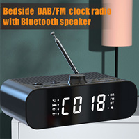 SmartSet Dual-Wecker mit AM/FM-Radio, Dimmer, Schlaf-Timer, Einstellbarer Helligkeit, Sommerzeit-Umschaltung, Musik, Schlummerfunktion