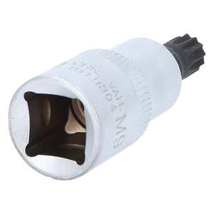 KS TOOLS Zócalo de broca de 1/2 "XZN, corto, M9 - Product Image 2