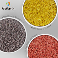 Riz noir séché instantané à faible IG, riche en fibres, glucomannane, konjac, rapide et pratique