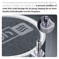 Ensemble de pompe à oxygène pour aquarium moderne de luxe écologique 5W avec faible bruit et kit complet pour aquarium/pompe à air de 5 cm