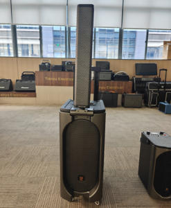 Haut-parleur de batterie rechargeable pliable et retourné BD <span class=keywords><strong>Pioneer</strong></span> Outdoor Party avec deux microphones en bande U - Product Image 2