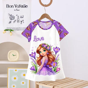 Camiseta de Personaje de Anime K-POP Kpop Demon Hunters, Vestido para Dormir, Pijama Cómodo con Estampado de Dibujos Animados, Bata para Mujeres y Niñas - Product Image 6