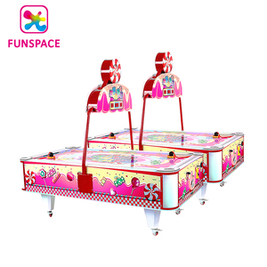 Funspace, que funciona con monedas, 2 jugadores, mesa de dulces, Hockey, deportes para niños, recreación, máquina de juego de hockey de aire - Product Image 1