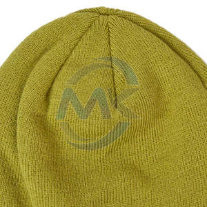 หมวกบีนนี่ฤดูหนาวสีทึบของผู้ชายหมวกบีนนี่แบบถักขนาดพิเศษสำหรับฤดูหนาว - Product Image 6
