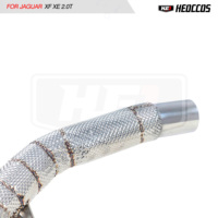 Pour Jaguar XF XF, Downpipe en acier inoxydable isolé, haute qualité et performance de dissipation thermique améliorée