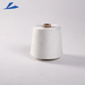 Branco 28s/1 90% Slub Fios de Viscose 10% Poliéster Misturado Com Preço Baixo