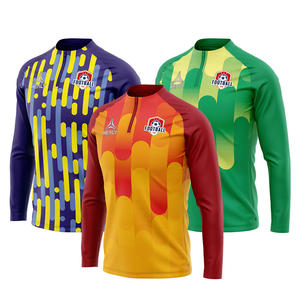 Deportes de mujer estampados con logotipo bordado, cremallera, chaqueta de fútbol americano ajustada - Product Image 1