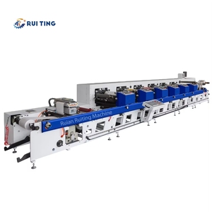RTIN-520 UV máy sấy cốc giấy bác sĩ lưỡi nhựa túi 8 màu CuộN để cuộn flexo in ấn và chết máy cắt - Product Image 1