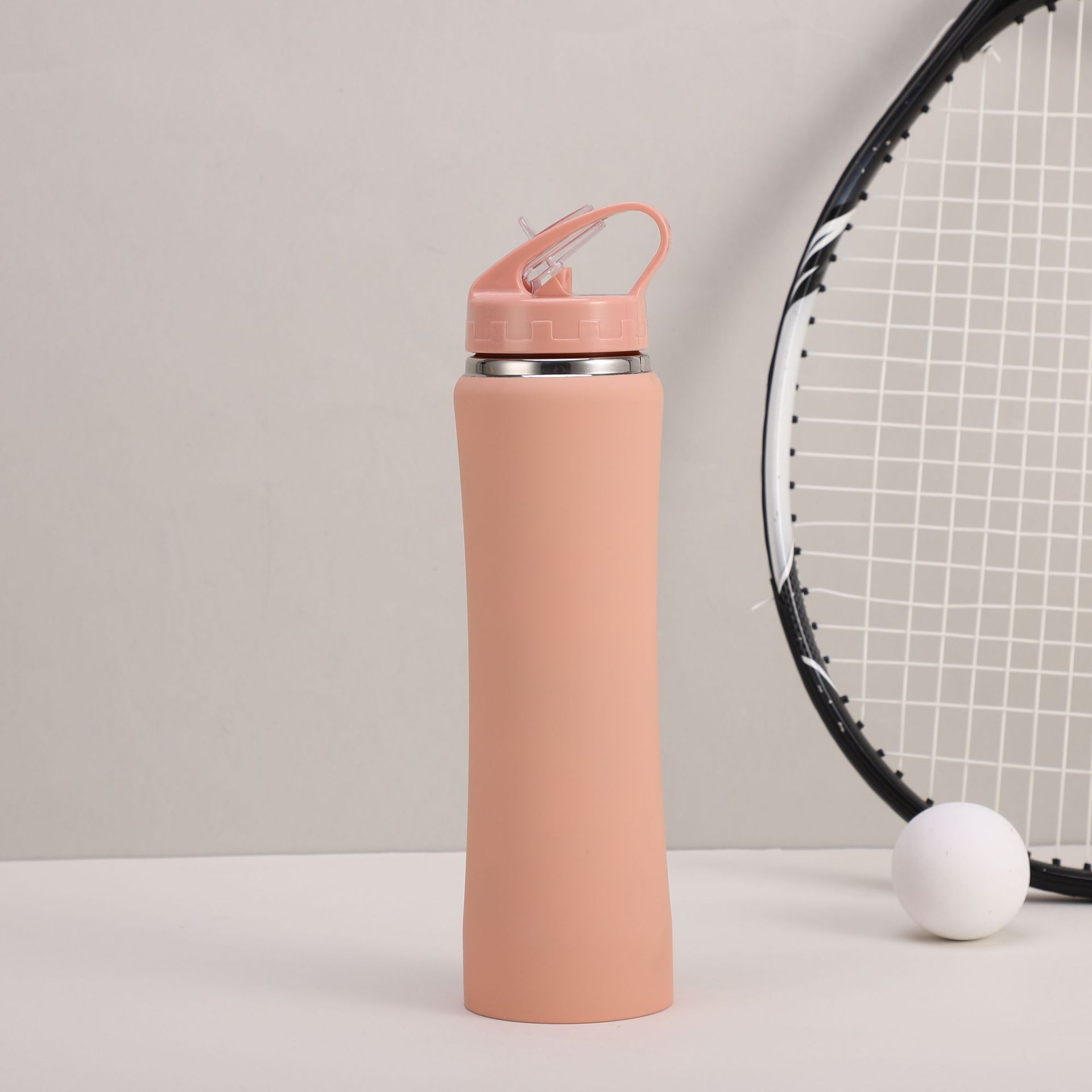 สีชมพู - สีทาเคลือบยาง