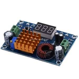 TOPCUS 5A XH-M411 5V-45V Boost Module Digital Voltmeter DC-DC <b>Step</b> Up Module Boost Converter <b>Board</b> - Product Image 6