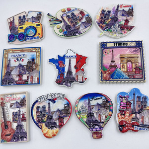 Imán de Resina para Refrigerador con Ilustración de Monumentos de la Ciudad de los Países Bajos, Estilo Wen Chuang Feng, Diseño Creativo y Cultural para <span class=keywords><strong>Viajes</strong></span> - Product Image 3