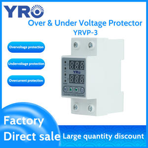 YRO YRVP-3 Over Under Voltage Protector 220V Rail Mount Adjustable Relay <b>Circuit</b> <b>Breaker</b> Miniature Type - Product Image 5