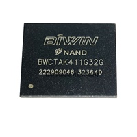شريحة ذاكرة BWCTAK411G32G 0-10% من Biwin سعة 32 جيجابايت EMMC إصدار 5.1 BGA153