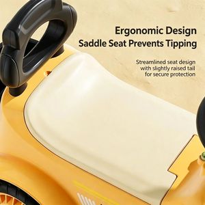 Excavadora Montable para Niños Pequeños, Coche Deslizante con Música, Luces y Brazo Excavador para Niños de 12 a 60 Meses - Product Image 5