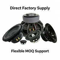 (4-020) Speaker Woofer Bass Horn 4 Inch Rangka Besi Buatan Cina untuk Rumah