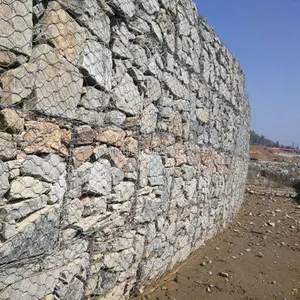 Prix usine 3.05mm 2x1x1m 8*10cm maille <span class=keywords><strong>de</strong></span> gabion en pierre hexagonale/taille <span class=keywords><strong>de</strong></span> paniers <span class=keywords><strong>de</strong></span> gabion 3x1x0.5m/treillis métallique <span class=keywords><strong>de</strong></span> gabion - Product Image 3