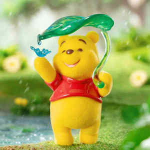 Scatola Misteriosa Ufficiale Disney <span class=keywords><strong>Winnie</strong></span> <span class=keywords><strong>the</strong></span> <span class=keywords><strong>Pooh</strong></span> <span class=keywords><strong>Serie</strong></span> Happy Times, Statuetta Floccata Kawaii Orsetto <span class=keywords><strong>Pooh</strong></span>, Bambola Scenica da Collezione, Regalo - Product Image 2