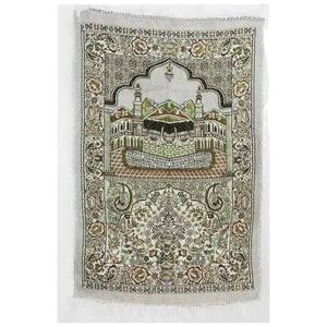 Factory direct supply of the latest fashionable Muslim <b>prayer</b> rugs with tassels, tapestries, and home decor <b>mats</b> available at - Product Image 6