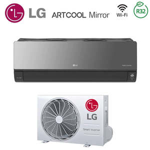Aire Acondicionado Inverter ArtCool Serie Mirror 18000 Btu AC18BK R-32 Wi-Fi Integrado Control por Voz A++/A+ 35kg - Product Image 3