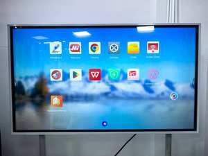 Pizarra interactiva Pantalla táctil de 43 pulgadas Pantalla interactiva Tablero inteligente para enseñanza en línea Sala de reuniones de 2-10 personas - Product Image 6