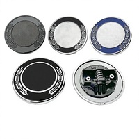 Emblème de capot de voiture de luxe ABS 57 mm à clipser pour Mercedes Benz W124 W140 W163 W202 W203 W204 W210 W211 2048170616 Logo avant