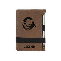 Carnet de notes portable A6 mini, couverture rigide, journal gaufré, avec élastique, cadeau souvenir pour les fans de sports de plein air, bloc-notes d'écriture