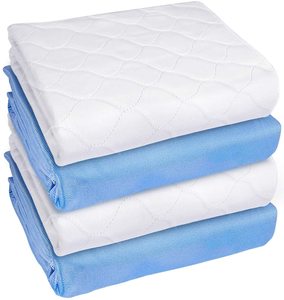 Tapis de protection de <span class=keywords><strong>lit</strong></span> super absorbant, imperméable, lavable et réutilisable, séchage rapide, pour incontinence, entraînement des chiots, 4 couches - Product Image 6