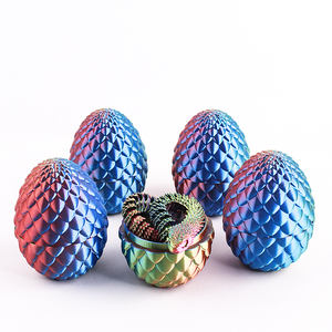 Figura de Juguete de Huevo de Serpiente Impresa en 3D, Modelo Creativo y Moderno de Animales y Dinosaurios para Niños, Unisex - Product Image 2