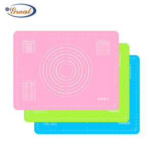 Extra Large Non-Stick Silicone Baking <b>Mat</b> Kitchen Tools <b>Rolling</b> Dough Pizza Maker for Baking & Pastry - Product Image 6