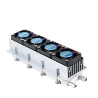 Kit complet de mini-réfrigérateur 12V à refroidissement par eau, auto-construit, avec module Peltier, pour électronique intelligente et semi-conducteurs