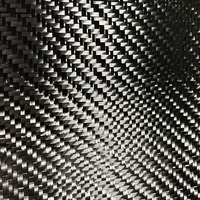 Grade B 3K 200g Léger Tissu en fibre de carbone ignifugé à motif sergé Prix moins cher Sacs de voiture Couvertures de couvertures d'extérieur