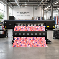 Machine d'impression numérique textile rouleau à rouleau à sublimation 4 têtes grand format, vente chaude usine Chine