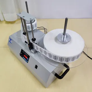 Bsc R150 Roll To Roll Rewinding Machine 150mm Small Reel To Reel Rewinder Automatic Label Rewinder With Counter Stable Core