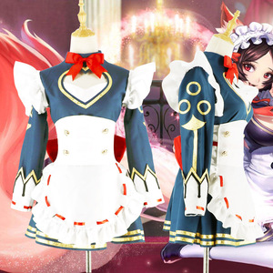 Daji Maid Cafe Cosplay Outfit Women's Costume Anime Role Play Dress Spring 2022 Polyester Fabric - Product Image 1