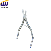 Pince à marquer les oreilles de porcs en acier inoxydable durable, outil professionnel de marquage des oreilles de porcelets WAN JIA, vétérinaire pour l'élevage