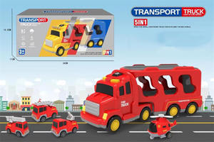5 in 1 <span class=keywords><strong>camion</strong></span> dei <span class=keywords><strong>pompieri</strong></span> alimentati ad attrito gioco Set per bambini giocattoli educativi di plastica intercambiabili veicoli <span class=keywords><strong>camion</strong></span> giocattoli per ragazzi - Product Image 6