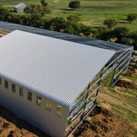 Taller y Almacén de Producción con Estructura de Acero Industrial, Diseño Moderno, Certificación ISO 9001, Uso en Exteriores, Garantía de 5 Años