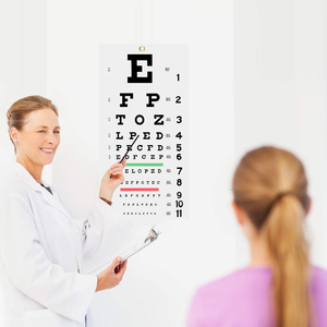 <span class=keywords><strong>20</strong></span> feet snellen tường biểu đồ cho quang học cụ thị lực cho thử nghiệm - Product Image 2