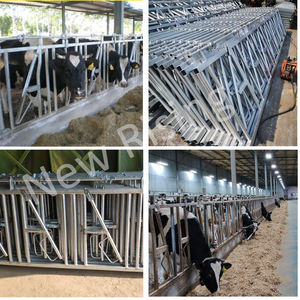 Süt ve hayvancılık çiftlikleri için profesyonel yeni sıcak daldırma galvanizli çelik sığır Headlock kısıtlama payanda - Product Image 6