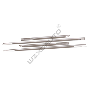 WZXD, molduras laterales de cuerpo de acero inoxidable, tiras, <span class=keywords><strong>Protector</strong></span> de línea, decoración embellecedora para <span class=keywords><strong>puerta</strong></span> de <span class=keywords><strong>coche</strong></span> para Hyundai Elantra 2017 2018 - Product Image 1